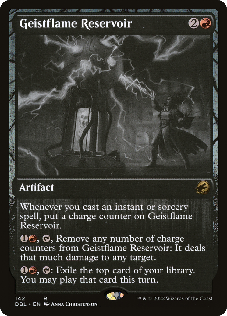 Image of Geistflame Reservoir (DBL-142) - Innistrad: Double Feature