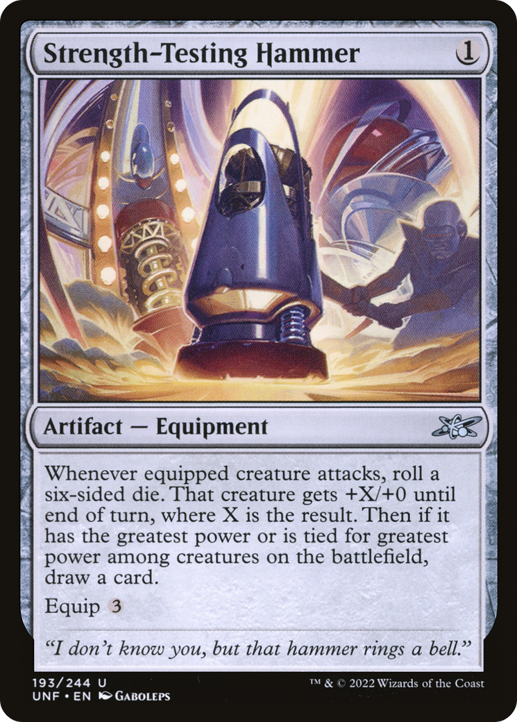 Image of Strength-Testing Hammer (UNF-193) - Unfinity
