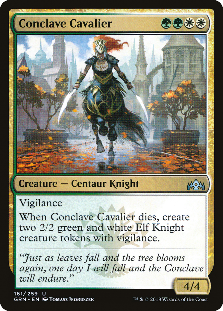 Image of Conclave Cavalier (GRN-161) - Guilds of Ravnica