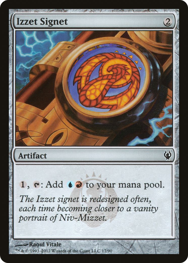 Image of Izzet Signet (DDJ-017) - Duel Decks: Izzet vs. Golgari