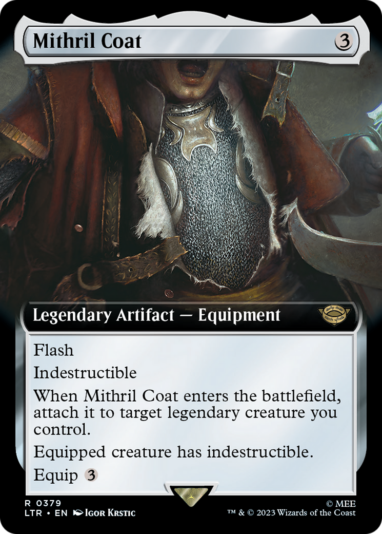 Image of Mithril Coat (Extended Art) (LTR-379) - The Lord of the Rings: Tales of Middle-earth: (Extended Art) Foil