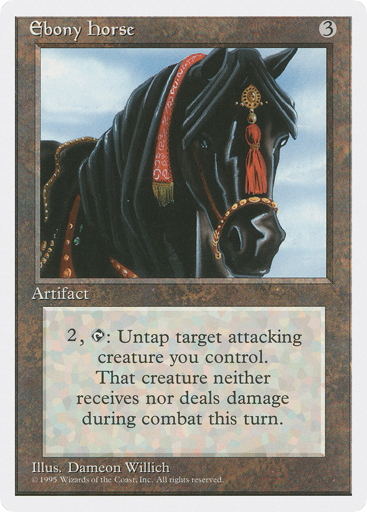Image of Ebony Horse (4ED-) - Fourth Edition