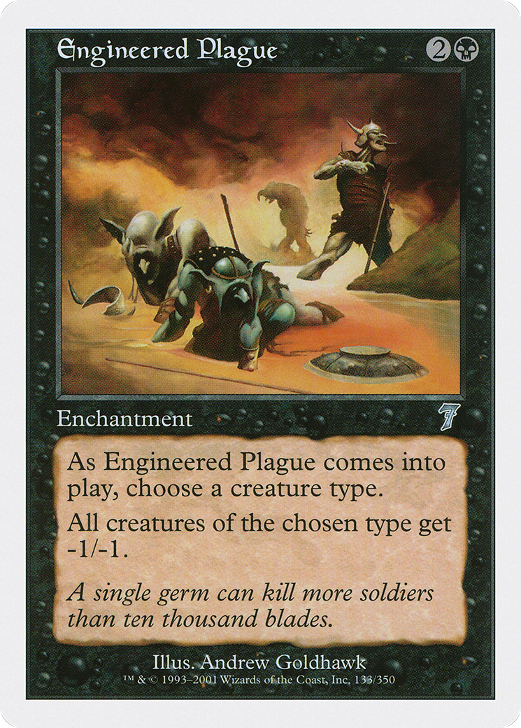 Image of Engineered Plague (7ED-133) - 7th Edition