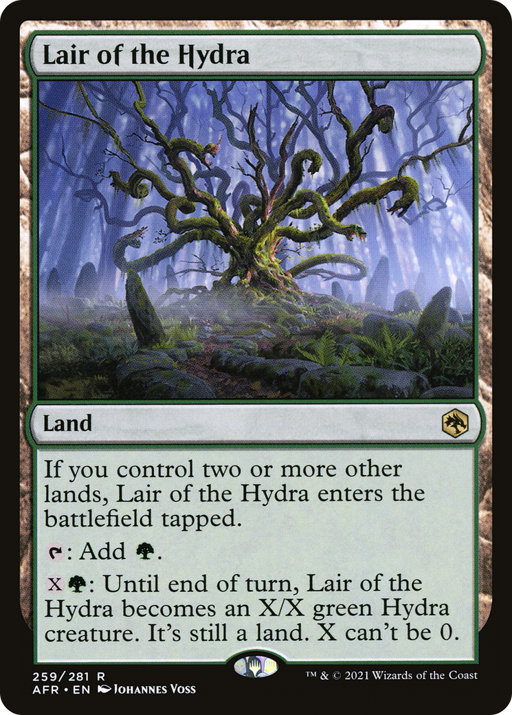 Image of Lair of the Hydra (AFR-259) - Adventures in the Forgotten Realms Foil