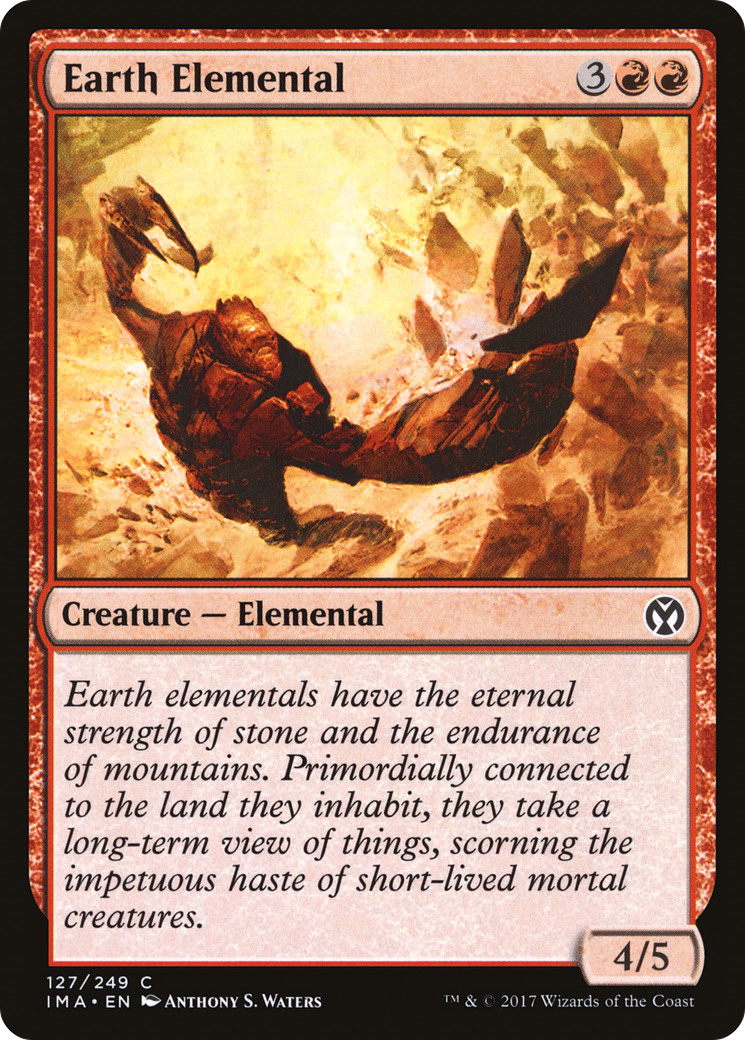 Image of Earth Elemental (IMA-127) - Iconic Masters