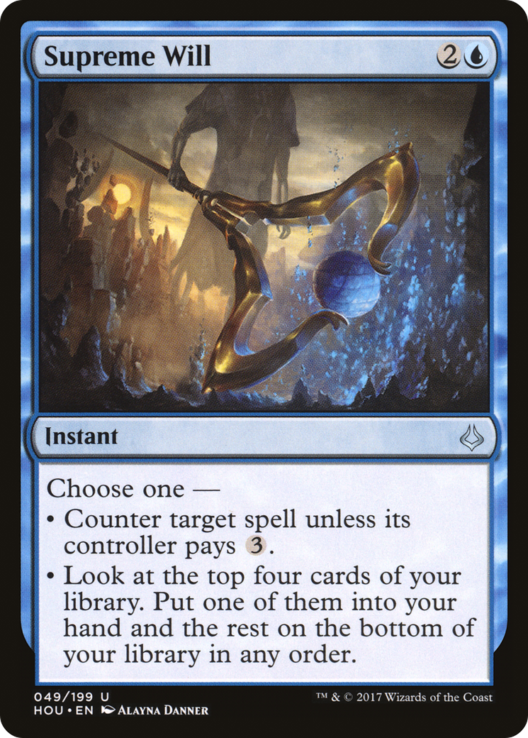 Image of Supreme Will (HOU-049) - Hour of Devastation