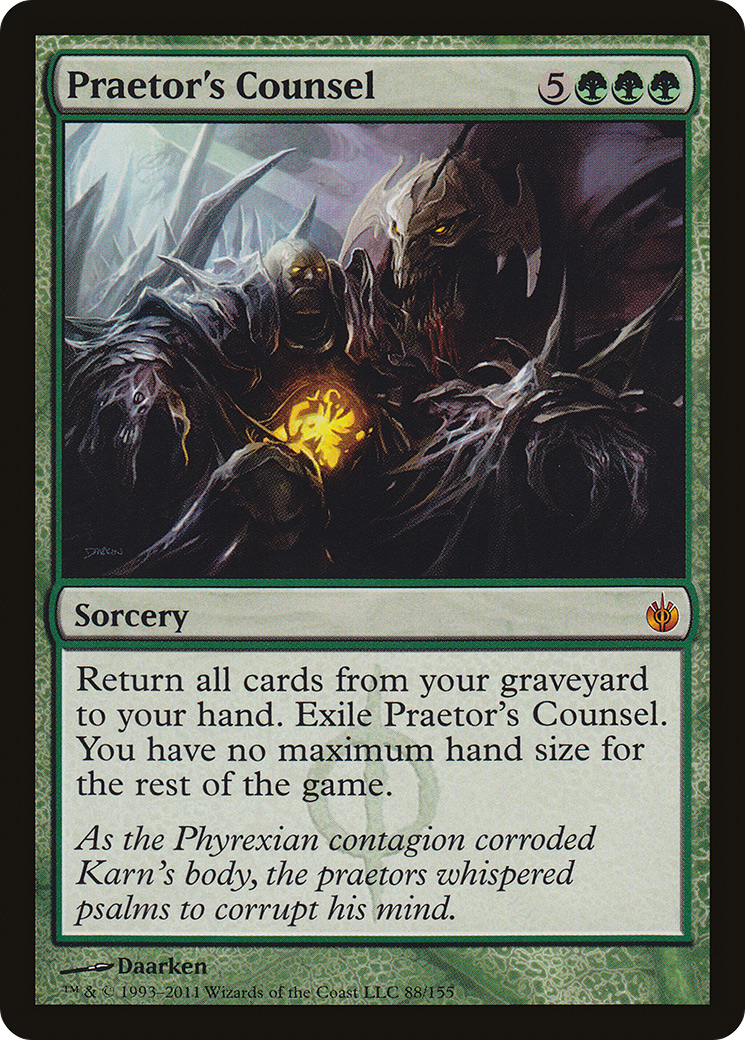 Image of Praetor's Counsel (MBS-088) - Mirrodin Besieged