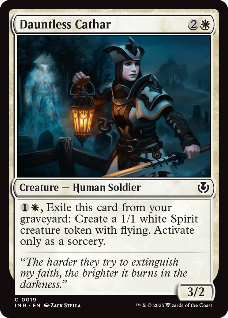 Image of Dauntless Cathar (INR-019) - Innistrad Remastered