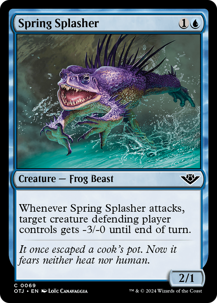 Image of Spring Splasher (OTJ-069) - Outlaws of Thunder Junction