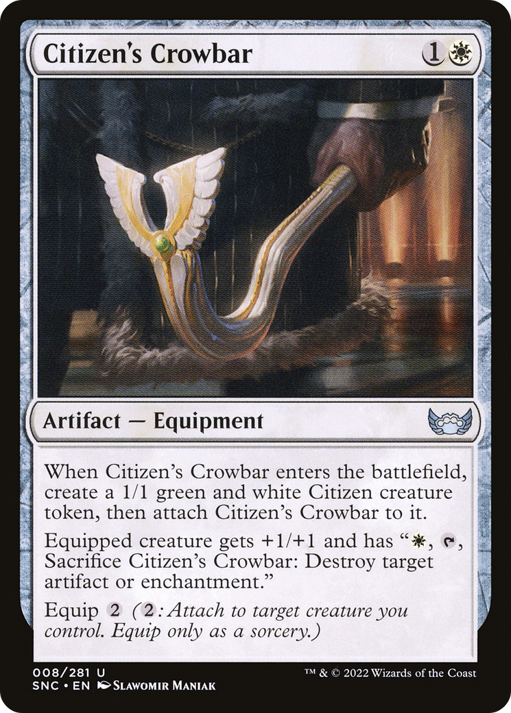 Image of Citizen's Crowbar (SNC-008) - Streets of New Capenna