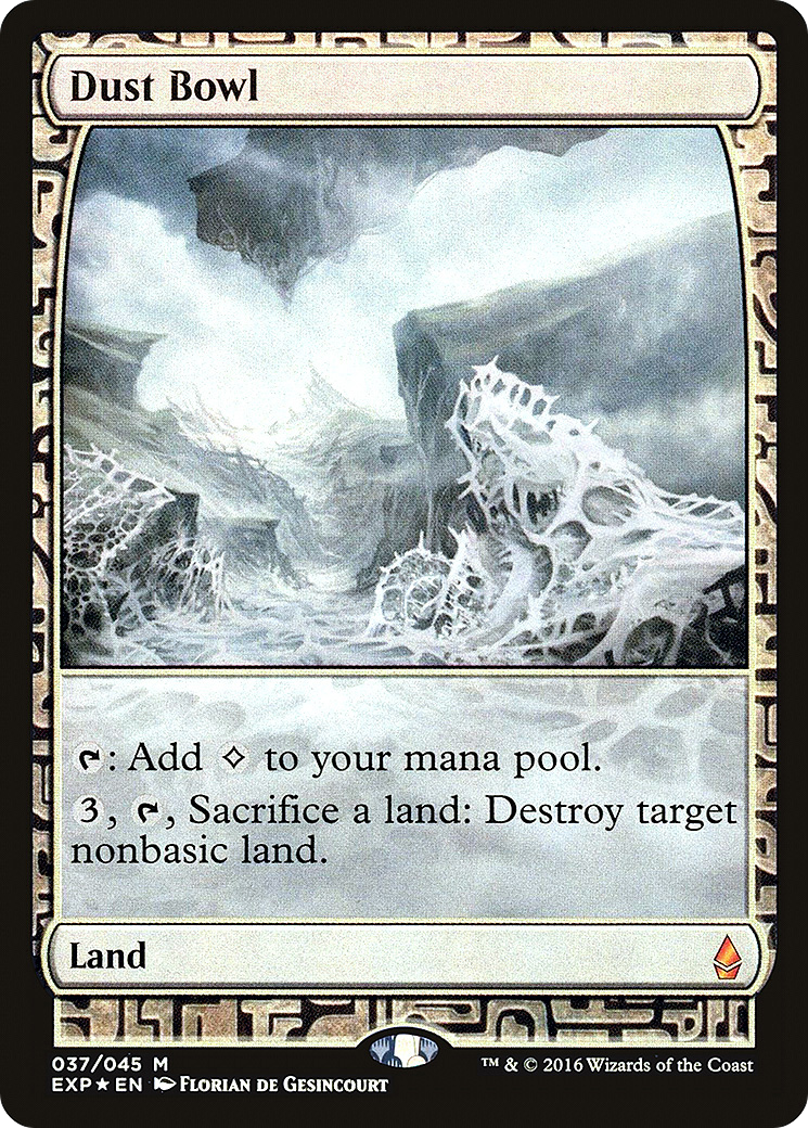 Image of Dust Bowl (EXP-037) - Zendikar Expeditions Foil