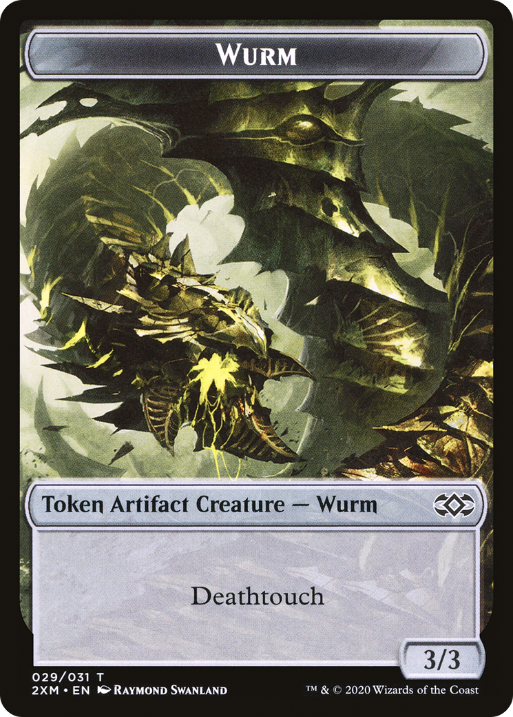 Image of Wurm (T2XM-029) - Double Masters Tokens Foil