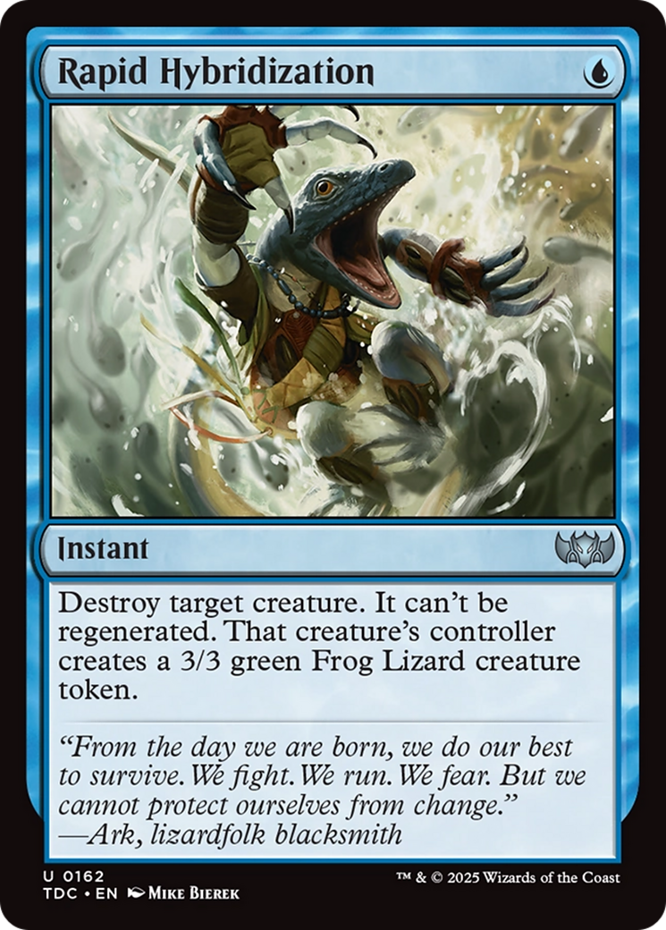 Image of Rapid Hybridization (TDC-162) - Commander: Tarkir: Dragonstorm