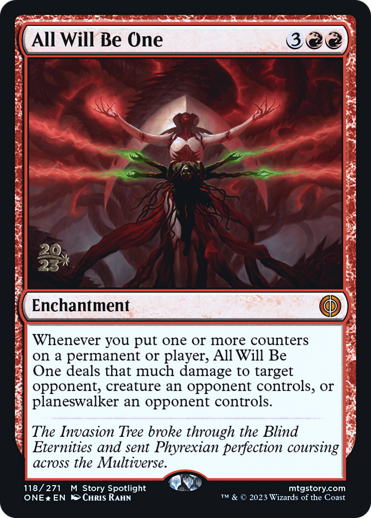 Image of All Will Be One (PRE-118) - Phyrexia: All Will Be One Promos Foil