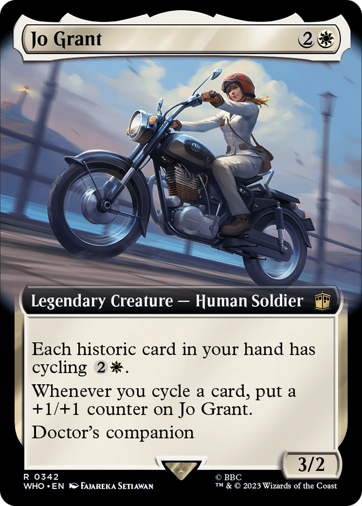 Image of Jo Grant (Extended Art) (WHO-342) - Doctor Who: (Extended Art) Foil