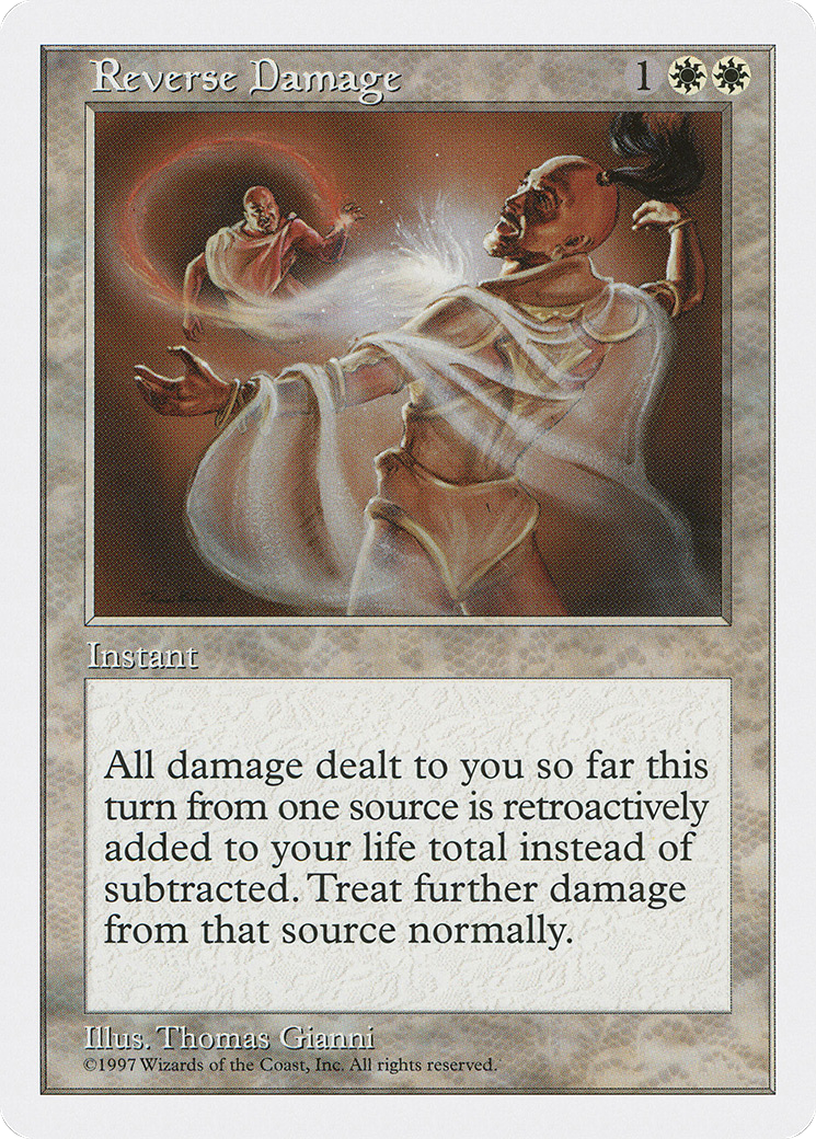 Image of Reverse Damage (5ED-) - Fifth Edition