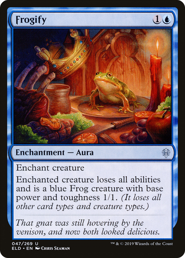 Image of Frogify (ELD-047) - Throne of Eldraine Foil