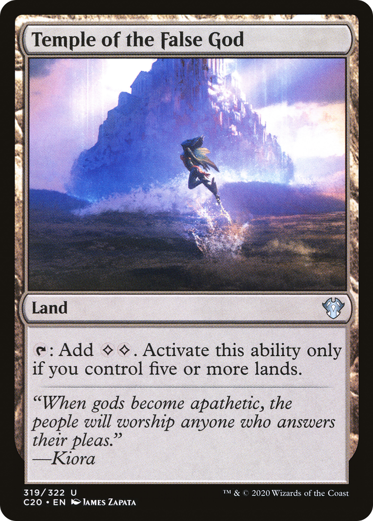 Image of Temple of the False God (C20-319) - Commander 2020