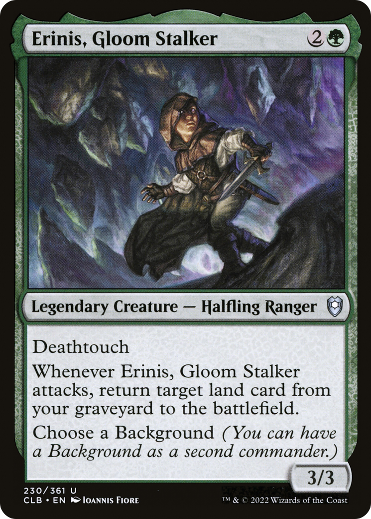 Image of Erinis, Gloom Stalker (CLB-230) - Commander Legends: Battle for Baldur's Gate