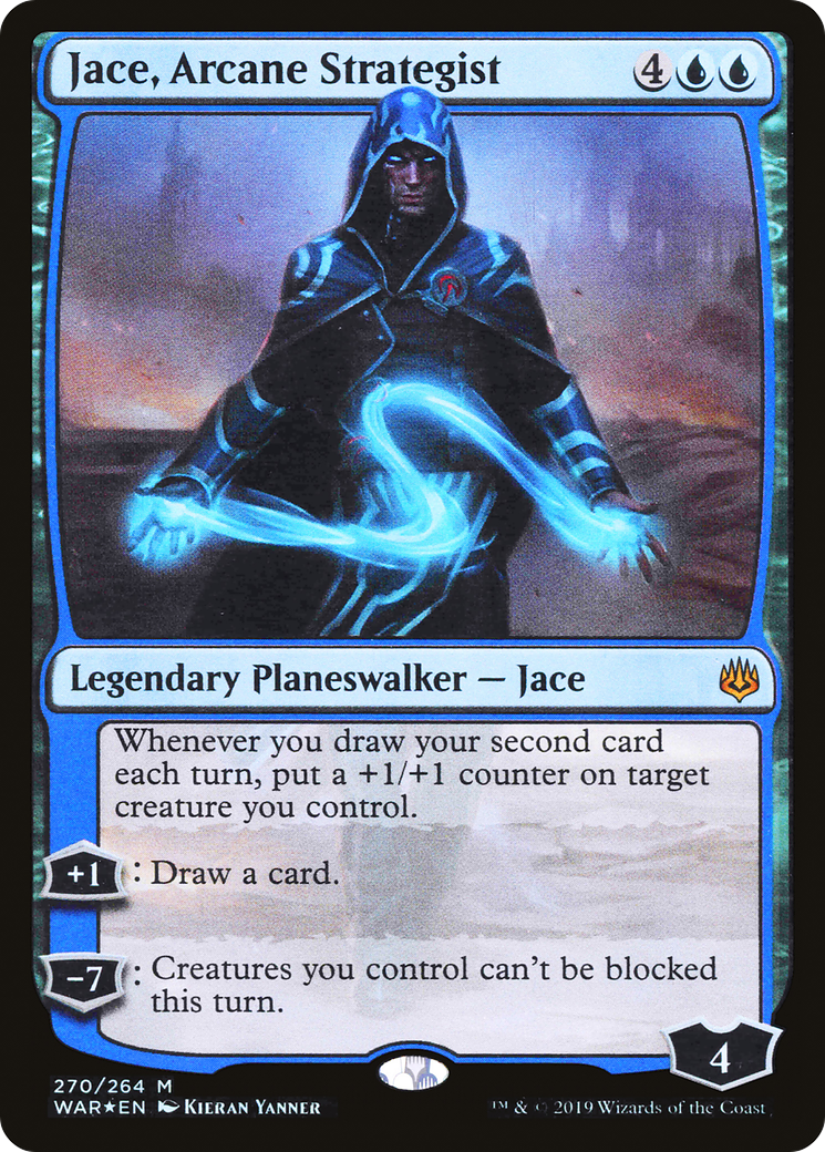 Image of Jace, Arcane Strategist (WAR-270) - War of the Spark Foil