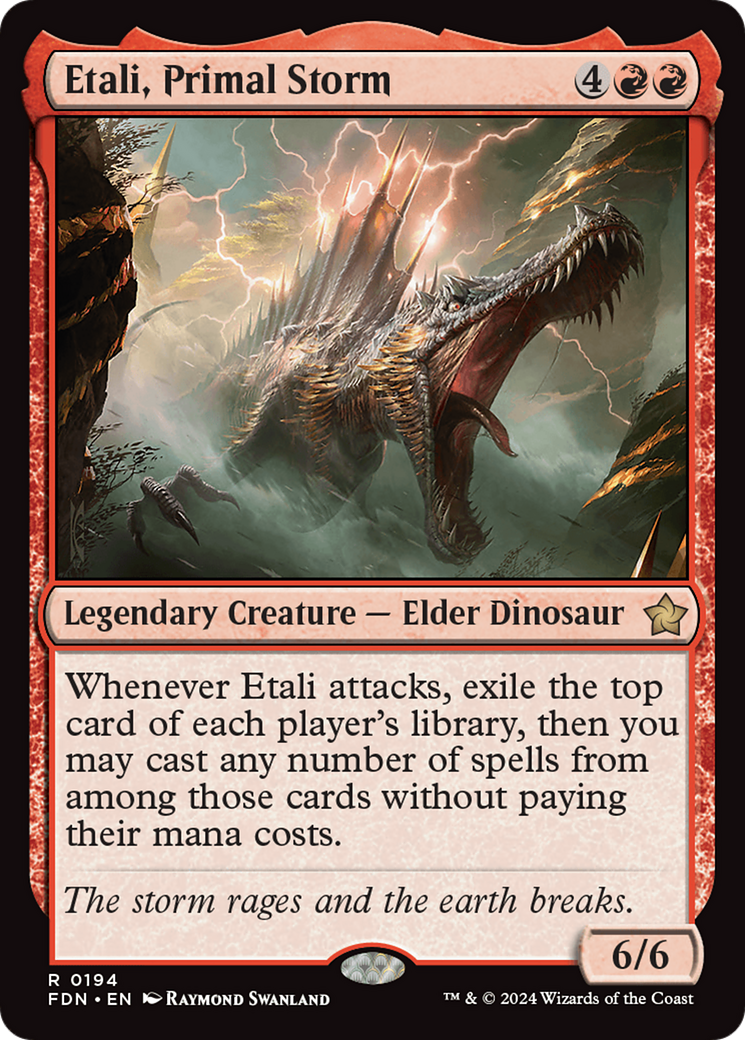 Image of Etali, Primal Storm (FDN-194) - Foundations Foil