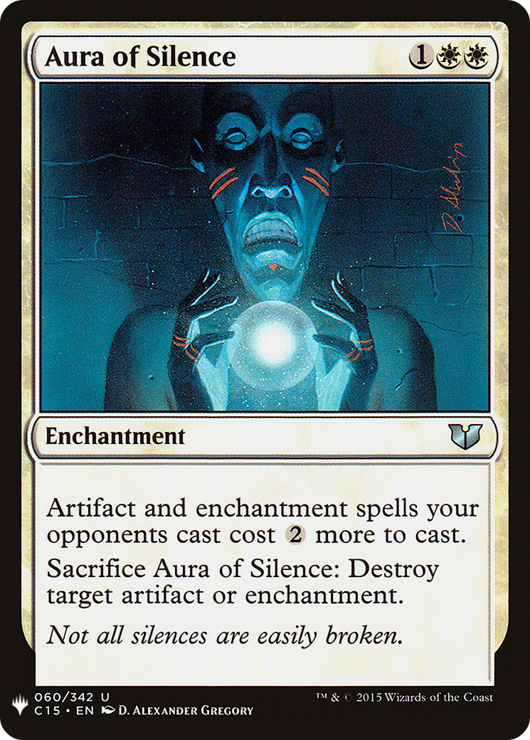 Image of Aura of Silence (LIST-C15-60) - The List