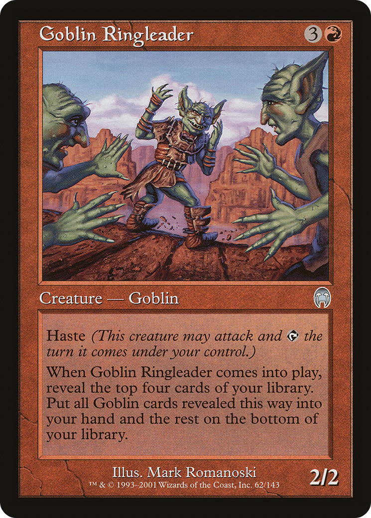 Image of Goblin Ringleader (APC-062) - Apocalypse Foil