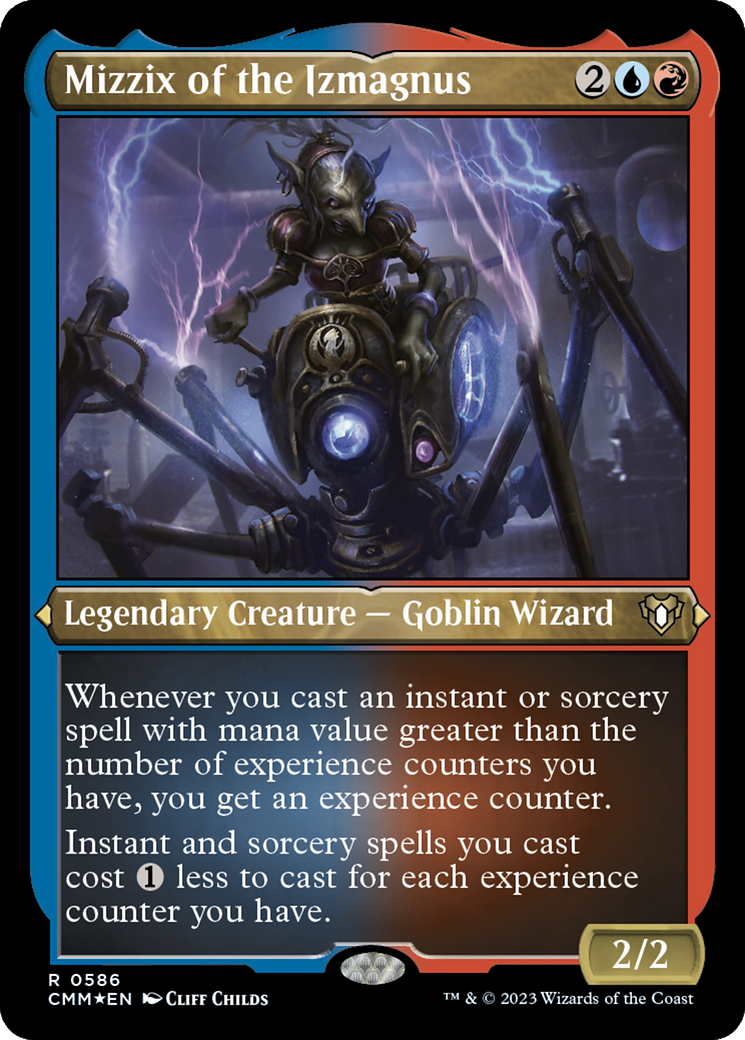 Image of Mizzix of the Izmagnus (CMM-586) - Commander Masters Etched Foil