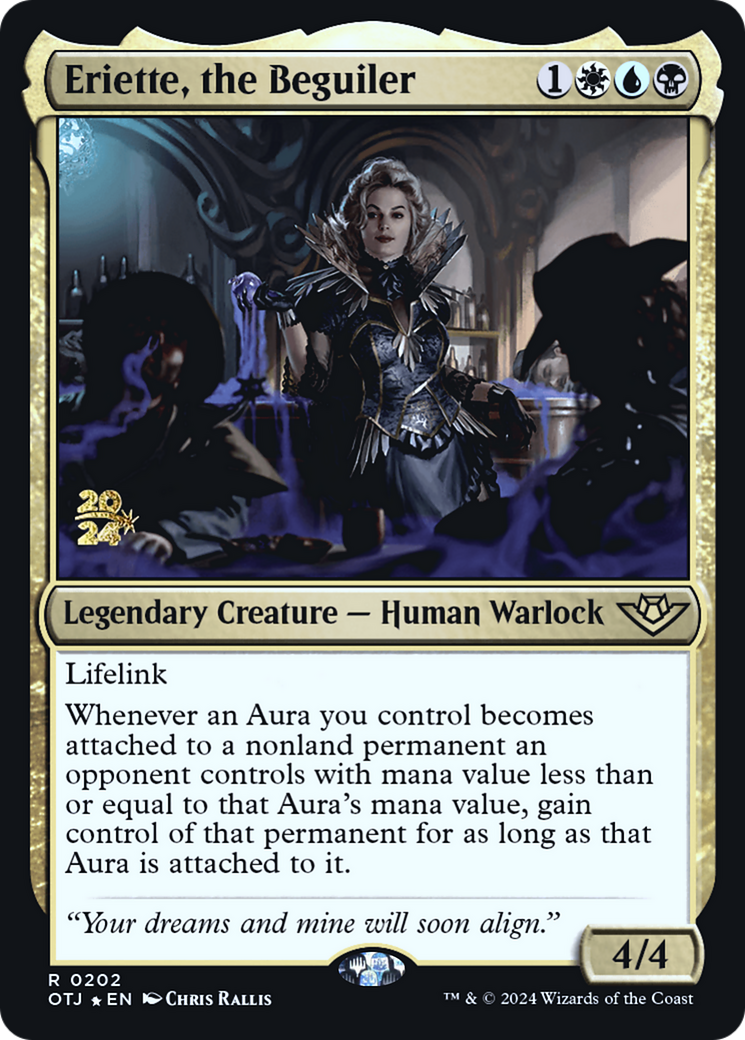 Image of Eriette, the Beguiler (PRE-202) - Outlaws of Thunder Junction Promos Foil