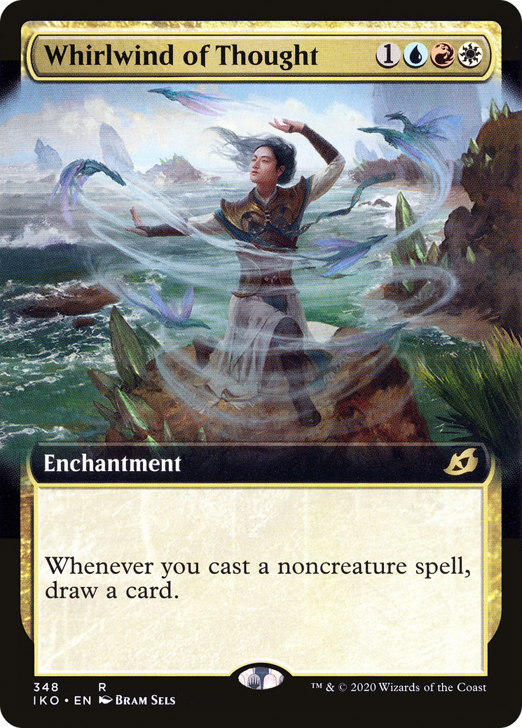 Image of Whirlwind of Thought (Extended Art) (IKO-348) - Ikoria: Lair of Behemoths: (Extended Art)
