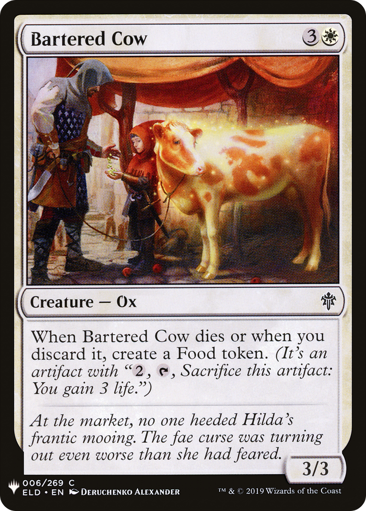 Image of Bartered Cow (LIST-ELD-6) - The List