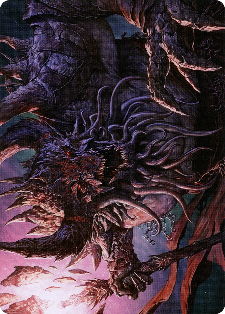 Image of Dream Devourer // Dream Devourer (ASKHM-023) - Art Series: Kaldheim (Borderless) Foil