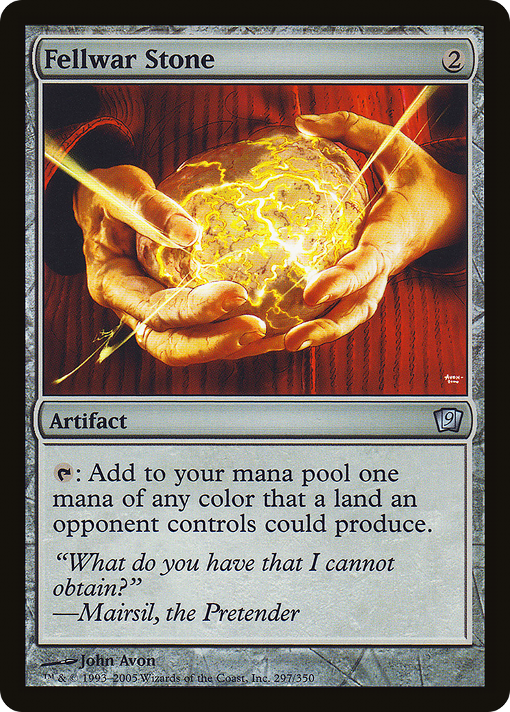 Image of Fellwar Stone (9ED-297) - 9th Edition Foil
