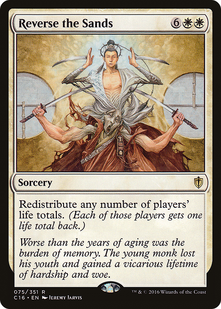 Image of Reverse the Sands (C16-075) - Commander 2016