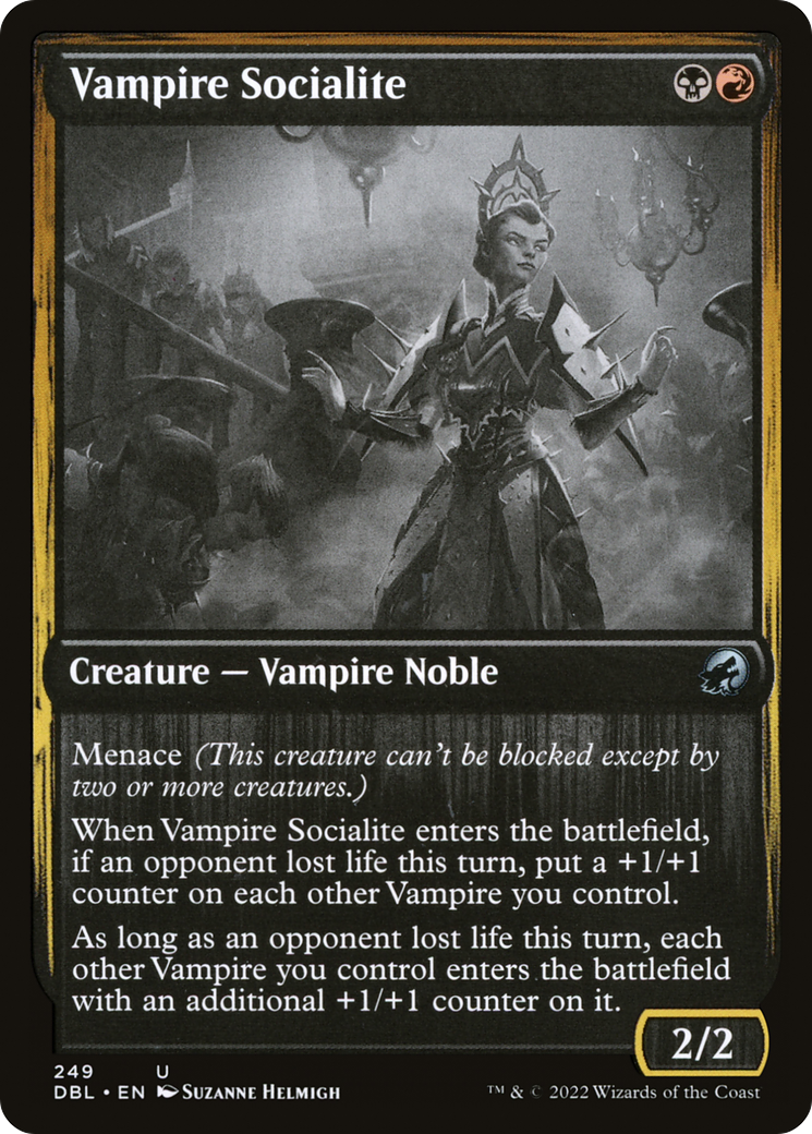 Image of Vampire Socialite (DBL-249) - Innistrad: Double Feature Foil