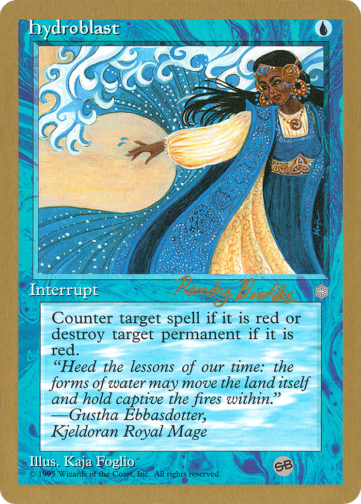 Image of Hydroblast - 1998 Randy Buehler (ICE) (SB) (WCD-) - World Championship Decks 1998