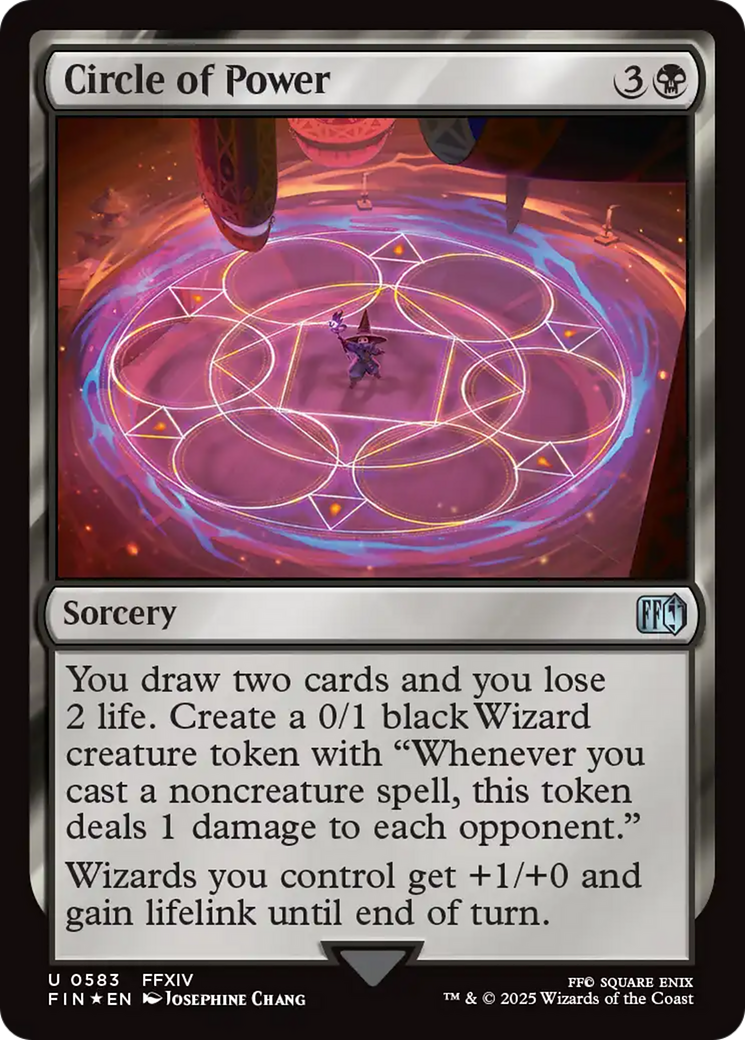 Image of Circle of Power (Surge Foil) (FIN-583) - FINAL FANTASY Foil