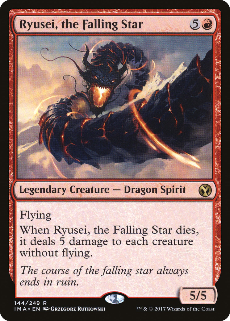 Image of Ryusei, the Falling Star (IMA-144) - Iconic Masters
