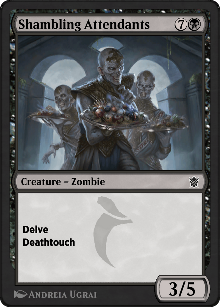 Image of Shambling Attendants (KTK-89Y) - Khans of Tarkir