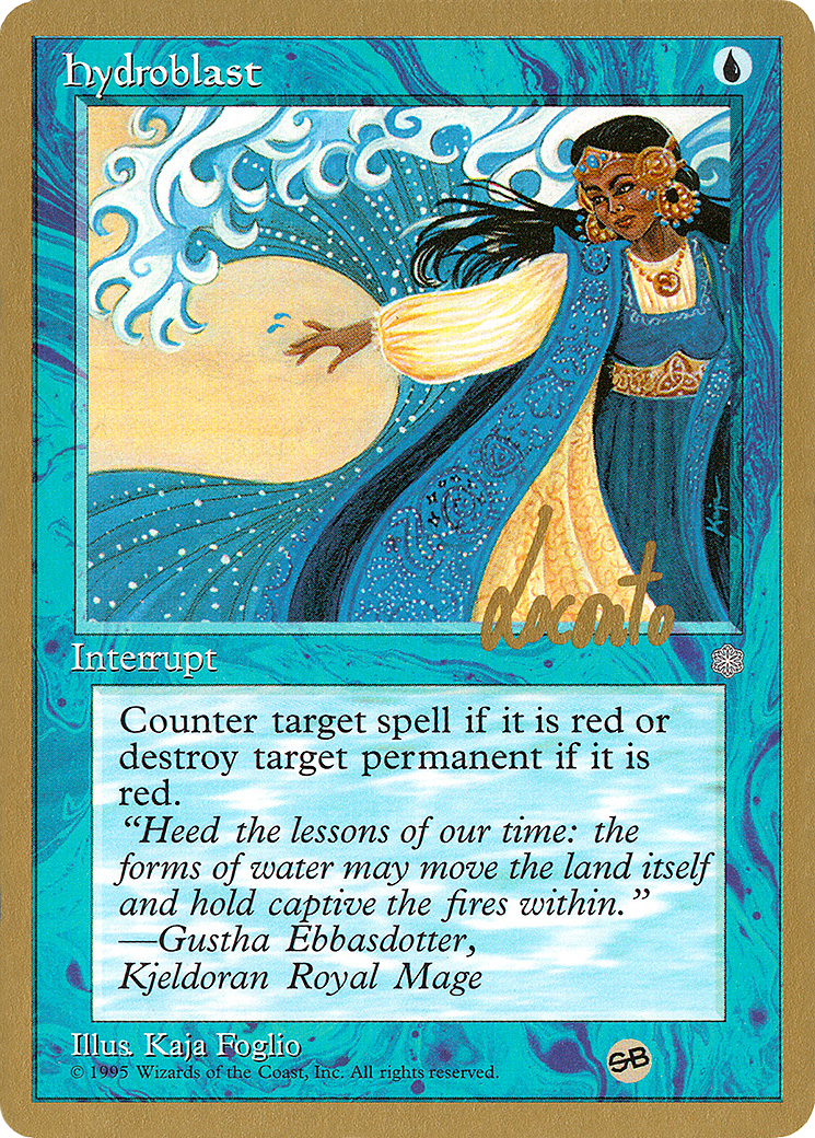Image of Hydroblast - 1996 Michael Loconto (ICE) (SB) (WCD-) - Pro Tour Collector Set