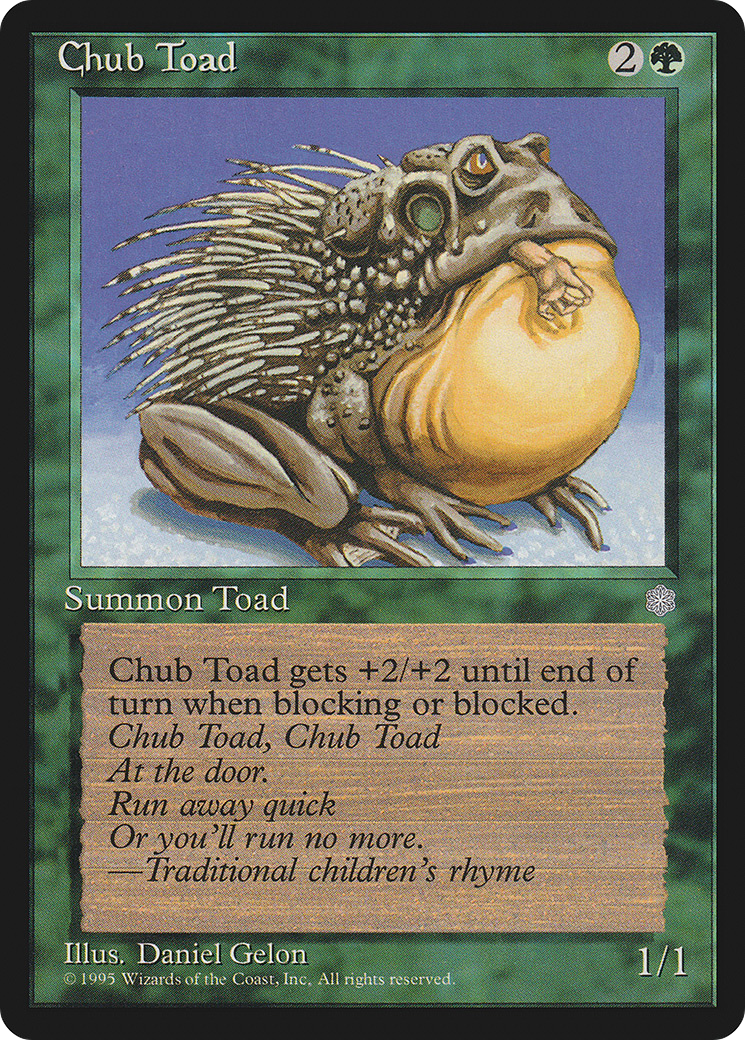 Image of Chub Toad (ICE-) - Ice Age