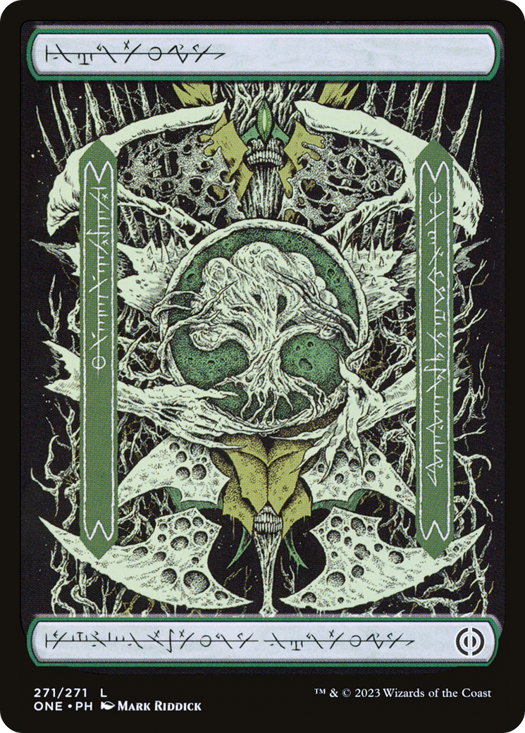 Image of Forest (271) - Full Art (ONE-271) - Phyrexia: All Will Be One Foil