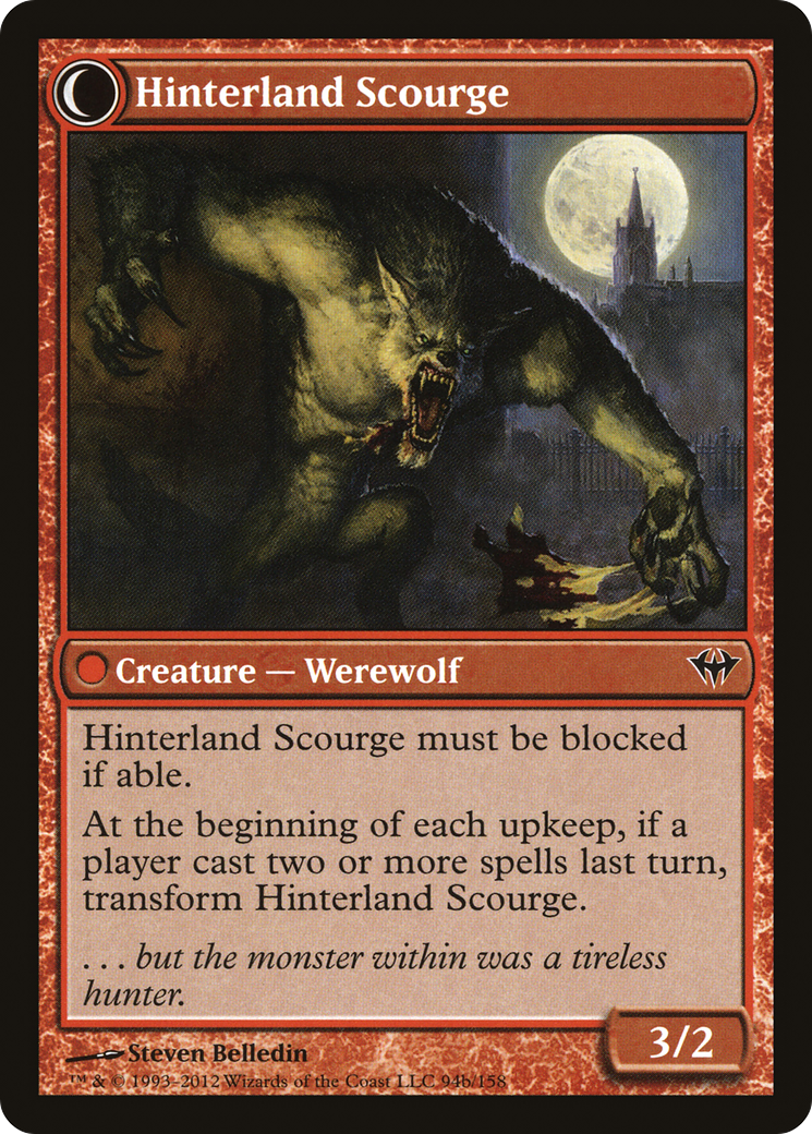 Image of Hinterland Hermit (DKA-094) - Dark Ascension: (Double Faced Transform) Foil