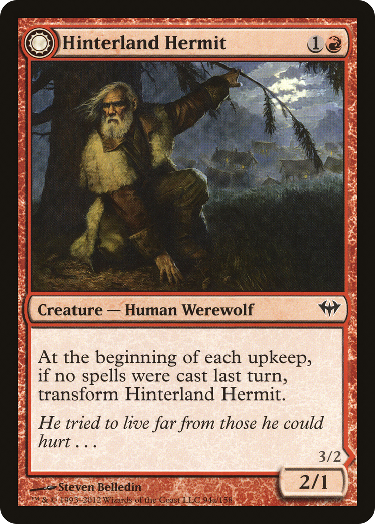 Image of Hinterland Hermit (DKA-094) - Dark Ascension: (Double Faced Transform)
