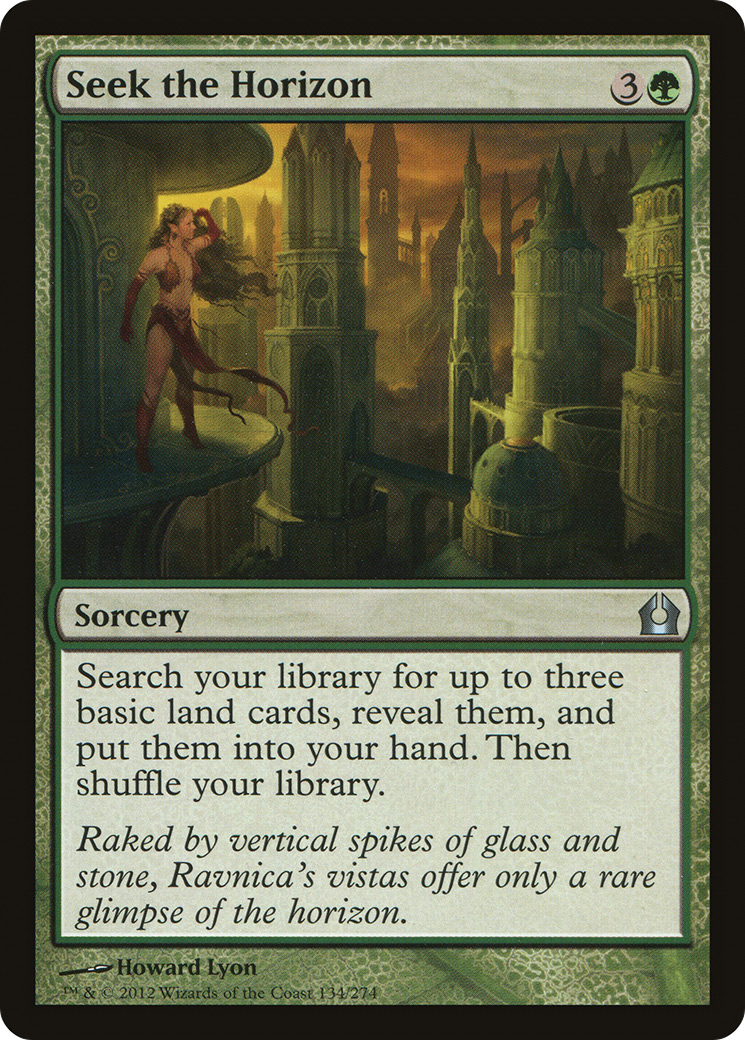 Image of Seek the Horizon (RTR-134) - Return to Ravnica Foil
