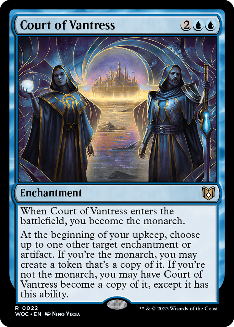 Image of Court of Vantress (WOC-022) - Wilds of Eldraine Commander Foil