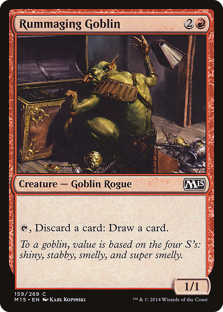 Image of Rummaging Goblin (M15-159) - Magic 2015
