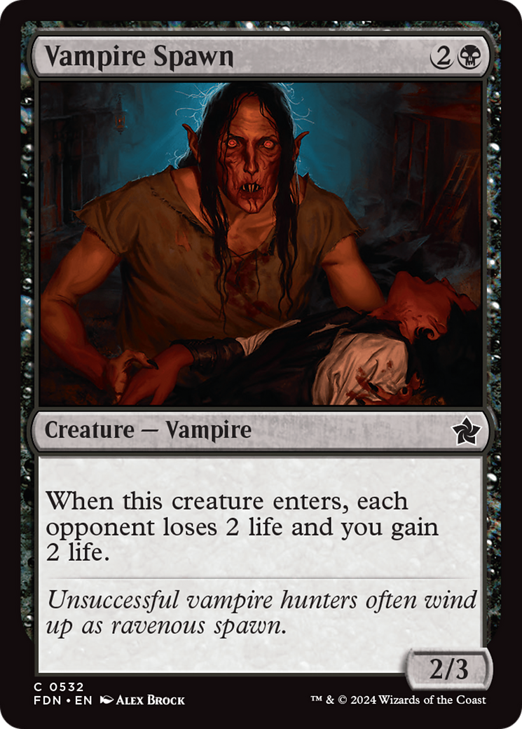 Image of Vampire Spawn (FDN-532) - Foundations