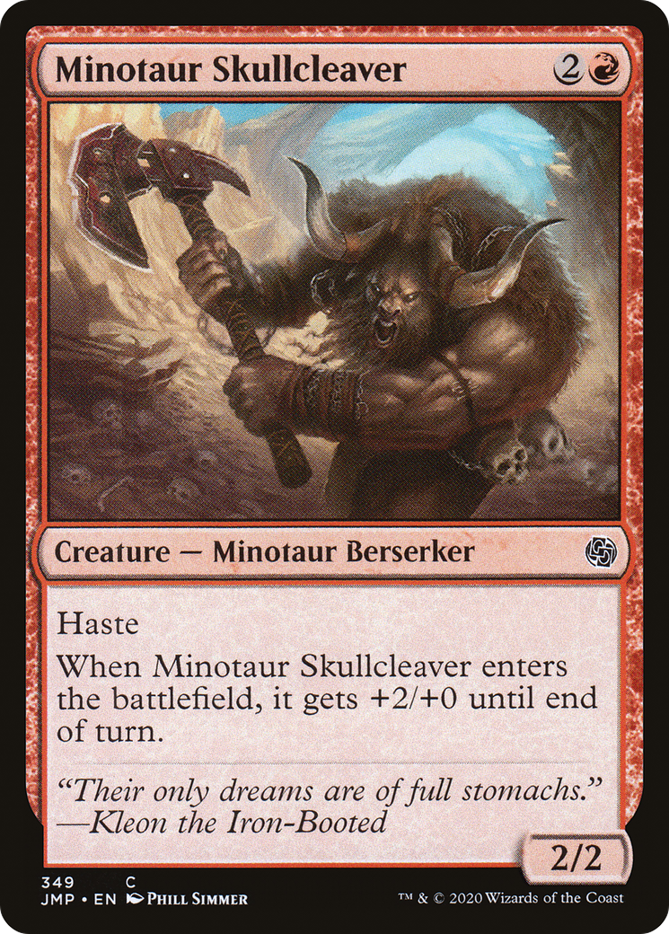Image of Minotaur Skullcleaver (JMP-349) - Jumpstart