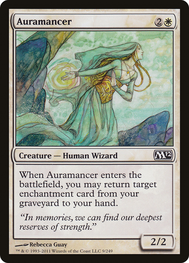 Image of Auramancer (M12-009) - Magic 2012 Foil